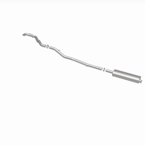 MagnaFlow 2020 Jeep Gladiator 2.5in Rock Crawler Series Single Rear Exit SS Cat-Back Exhaust w/o Tip - 19486