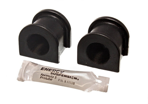 Energy Suspension 03-05 Mitsubishi Lancer EVO 8 Black 24mm Front Sway Bar Bushings - 5.5157G