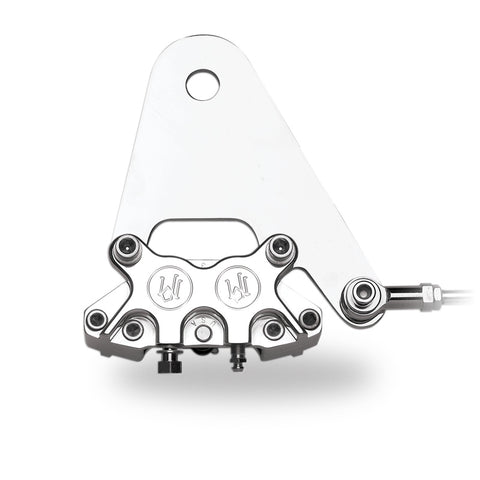 Performance Machine Rear Brake 125x4R x 11.5in Disc - Chrome - 1272-0052-CH