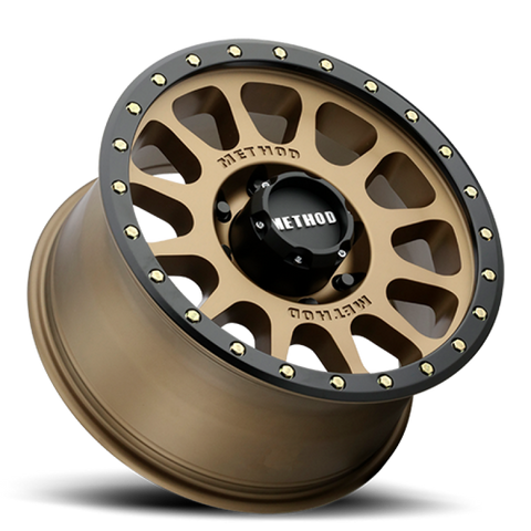 Method MR305 17x8.5 25mm Offset 6x120 83mm Centerbore Method Bronze - Matte Black - MR30578562925