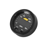 AEM X-Series 0-160 MPH Black Bezel w/ Black Face GPS Speedometer Gauge - 30-0313