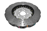 DBA 14-18 Audi RS7 (w/Iron Rotors) Front 5000 Series Cross Drilled Rotor w/Silver Hat - DBA53002WSLVXD