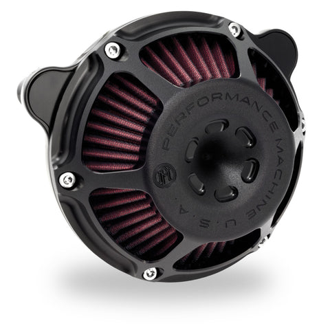 Performance Machine Air Cleaner Max HP - Black Ops - 0206-2080-SMB