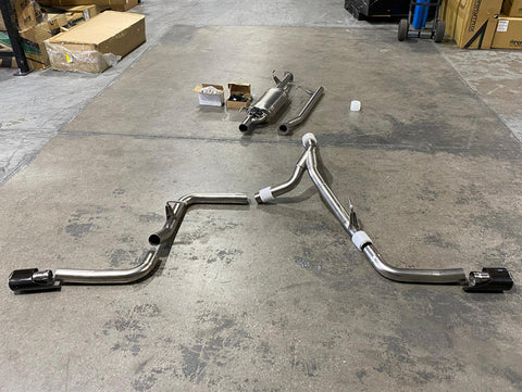 VR Performance 2013-2021 Toyota Tundra 5.7L V8 Valvetronic Cat-back Exhaust - VR-TUN-170