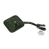 Omix Mirror Head and Arm Blk Lt-Side- 55-86 CJ Models - 11001.05