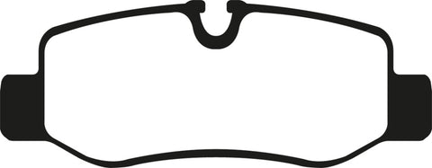 EBC 16+ Mercedes-Benz Commercial Metris Van Ultimax Rear Brake Pads - UD1893