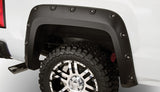 Bushwacker 07-13 GMC Sierra 1500 Fleetside Boss Pocket Style Flares 4pc 69.3in Bed - Black - 40940-02