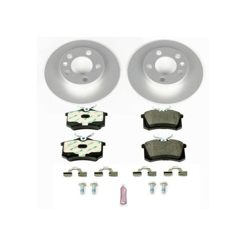 Power Stop 98-10 Volkswagen Beetle Rear Euro-Stop Brake Kit - ESK847