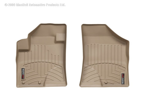 WeatherTech 07+ Hyundai Veracruz Front FloorLiner - Tan - 451591