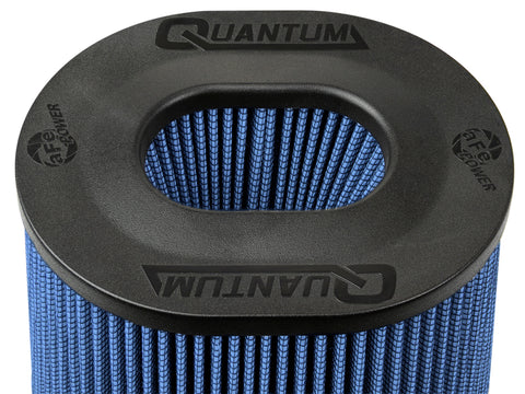 aFe Quantum Pro-5 R Air Filter Inverted Top - 5.5inx4.25in Flange x 9in Height - Oiled P5R - 23-91133