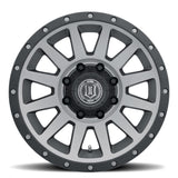 ICON Alloys Compression HD Titanium Wheel 18 X 9 / 8 X 180 / 12 MM / 5.5in BS - 2018908955TT