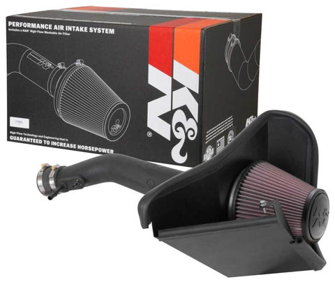 K&N 63 Series AirCharger Performance Intake 17-18 Ford Edge L4-2.0L F/I - 63-2611