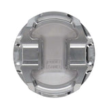 Manley Mitsubishi 4G63/4G63T EVO VIII/IX 85.5mm Bore 10.0:1 Comp Flat Top Pistons w/Rings (ED) - 606405CE-4