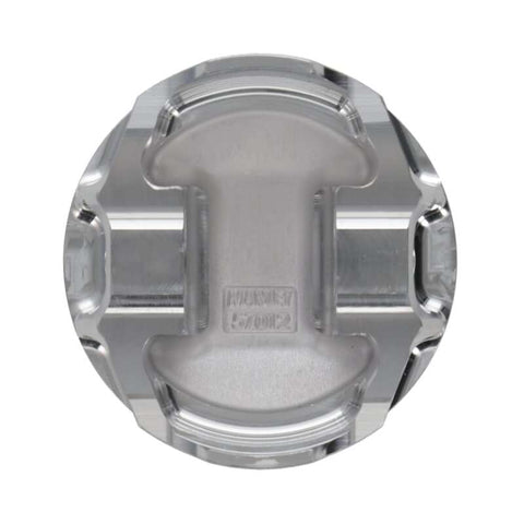 Manley Mitsubishi 4G63/4G63T EVO VIII/IX 85.5mm Bore 10.0:1 Comp Flat Top Pistons w/Rings (ED) - 606405CE-4