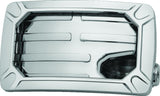 Kuryakyn Nova Curved Horizontal Mount Side License Plate Holder Chrome - 3192