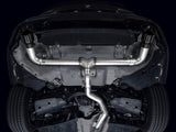 AWE Tuning 19-23 BMW 330i / 21-23 BMW 430i Base G2X Track Edition Axle-Back Exhaust - Diamond Black - 3020-33429