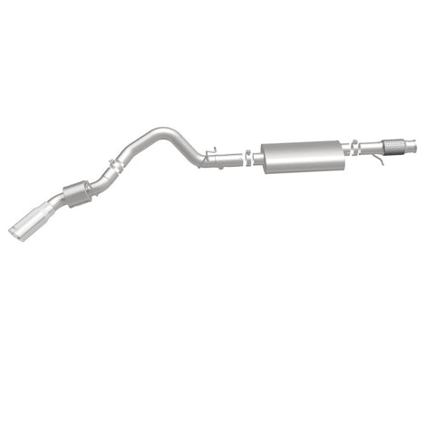 MagnaFlow MF Series SS Cat-Back Exhaust Single Passenger Side Rear Exit 2015 Cadillac Escalade - 19177