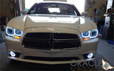 Oracle Dodge Charger 11-12 LED Fog Halo Kit - ColorSHIFT - 1119-333