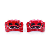 Power Stop 04-11 Mitsubishi Endeavor Front Red Calipers w/Brackets - Pair - S2920