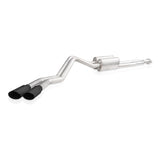 Stainless Works 2020-21 Silverado HD 6.6L Redline Catback Black Tips - CT220CBR-B