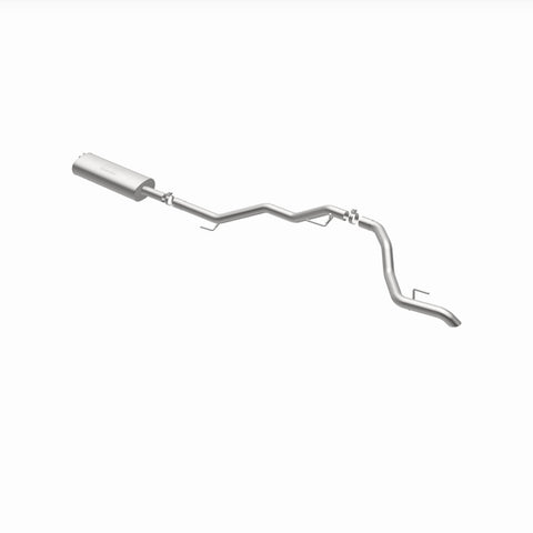 MagnaFlow 2020 Jeep Gladiator 2.5in Rock Crawler Series Single Rear Exit SS Cat-Back Exhaust w/o Tip - 19486