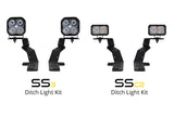 Diode Dynamics 15-20 Ford F-150/Raptor Pro SS3 LED Ditch Light Kit - Yellow Combo - DD6570