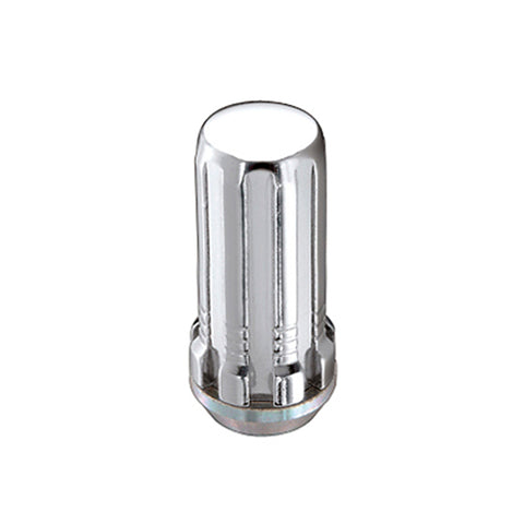 McGard SplineDrive Lug Nut (Cone Seat) M14X1.5 / 1.935in. Length (4-Pack) - Chrome (Req. Tool) - 65310