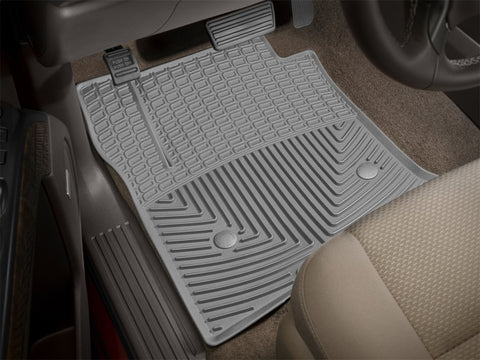 WeatherTech 14+ Chevrolet Silverado Front Rubber Mats - Grey - W309GR