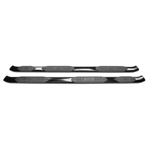 Westin 07-13 Chevy Silv 1500 Extnd Cab (8 ft Bed) PRO TRAXX 5 WTW Oval Nerf Step Bars - Blk - 21-534605