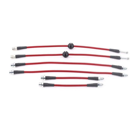 Power Stop 06-08 BMW Z4 Front & Rear SS Braided Brake Hose Kit - BH00027