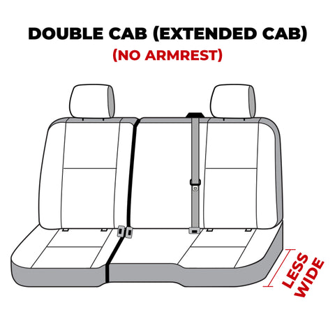 Covercraft 14-18 Chevrolet Silverado Carhartt Super Dux SeatSaver Second Row Seat Covers - Blk - SSC8430COBK