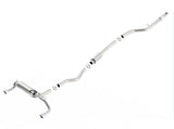 Borla 13-16 BMW 335i / 435i Atak Cat back SS 3.0in, 2.25in 3.5in Tip Single Rolled - 140580