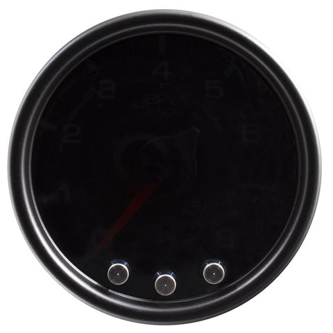 Autometer Spek-Pro Gauge Tach 2 1/16in 8K Rpm W/ Shift Light & Peak Mem Blk/Smoke/Blk - P33452