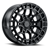 MTX Gangstar Gloss Black 20x9in / 6x139.7 BP / 0mm Offset / 106.1mm Bore - X301GB-29060-00