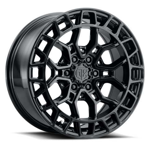 MTX Gangstar Gloss Black 20x9in / 6x139.7 BP / 0mm Offset / 106.1mm Bore - X301GB-29060-00