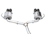 AWE Tuning 2022+ VB Subaru WRX Touring Edition Exhaust - Diamond Black Tips - 3015-43979