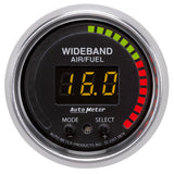 Autometer GS 52mm AFR or LAMBDA Digital Wideband Air/Fuel Ratio PRO Wideband A/F Kit - 3878