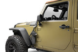 Go Rhino 07-18 Jeep Wrangler JK/JKU Front Fender Jack Mount for Hi-Lift Jack - Tex. Blk - 701009T