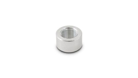 Vibrant 3/8in NPT Female Weld Bung (1in OD) - Aluminum - 11172