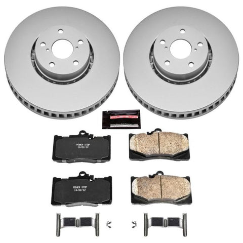 Power Stop 07-11 Lexus GS350 Front Z17 Evolution Geomet Coated Brake Kit - CRK4633