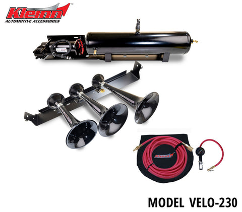 Kleinn 09-14 Ford F-150/ Raptor Onboard Air System w/ Model 230 Horns - VELO-230