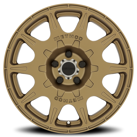 Method MR502 RALLY 17x8 +38mm Offset 5x100 67.1mm CB Method Bronze Wheel - MR50278051938-2