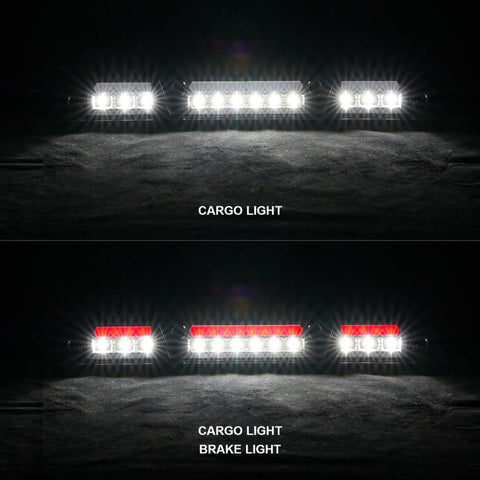 ANZO 15-20 Ford F-250 - F-550 LED Third Brake Light - Black Housing/Clear Lens - 531111