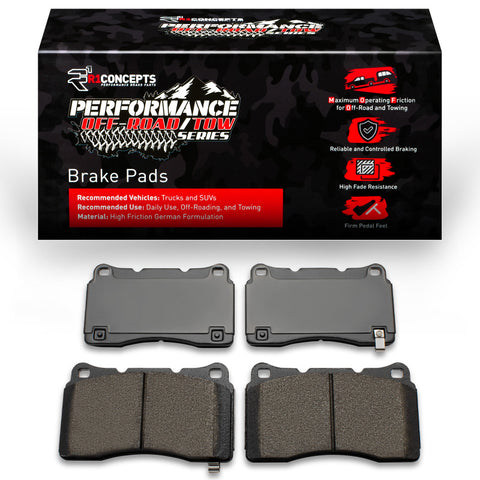 R1 10-16 Hyundai Genesis Coupe Front Off-Road/Tow Brake Pads - 2400-1743-00