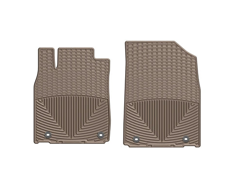 WeatherTech 13+ Lexus ES Front Rubber Mats - Tan - W289TN