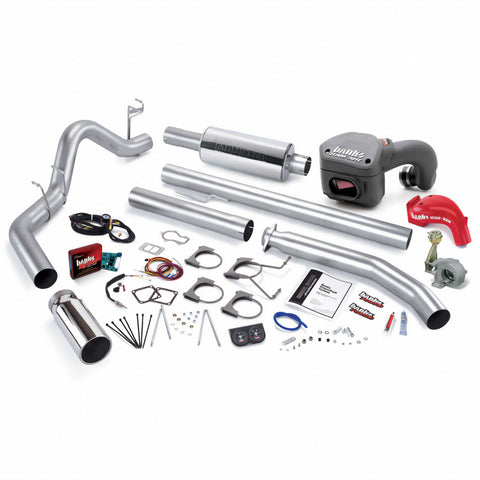 Banks Power 02 Dodge 5.9L 245Hp Std Cab PowerPack System - SS Single Exhaust w/ Chrome Tip - 49398