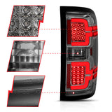 ANZO 2014-2018 Chevy Silverado 1500 LED Taillights Smoke - 311290