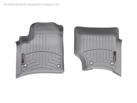 WeatherTech 04-10 Porsche Cayenne Front FloorLiner - Grey - 460451