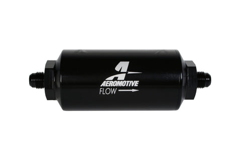 Aeromotive In-Line Filter - (AN-06 Male) 100 Micron Stainless Steel Element - 12349