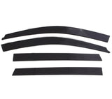 AVS 17-18 Ford F-150/F-250/F-350 SuperCab Ventvisor Low Profile Window Deflectors 4pc - Matte Black - 774061